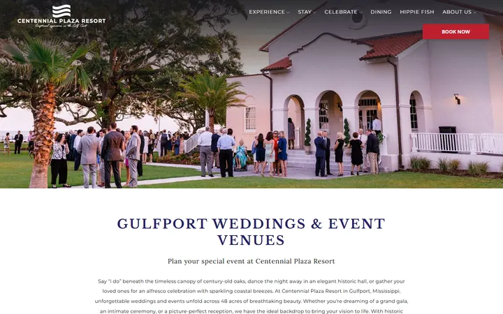 Captured wellness page of Grand Centennial Hotel